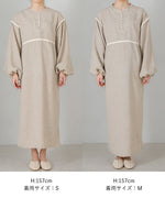 COLOR SCHEME PIPING TWEED ONEPIECE