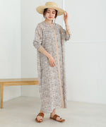 JACQUARD SMALL FLORAL ONEPIECE
