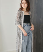 JACQUARD SMALL FLORAL ONEPIECE