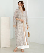 JACQUARD SMALL FLORAL ONEPIECE