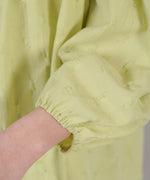SHEER GATHERED BLOUSE
