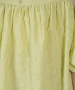SHEER GATHERED BLOUSE