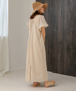 LAYERED SLEEVE PUFF ONEPIECE