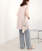SHEER SHAGGY VEST