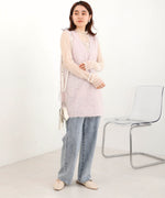 SHEER SHAGGY VEST