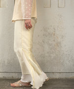 REVERSIBLE SHEER PLEATED SKIRT