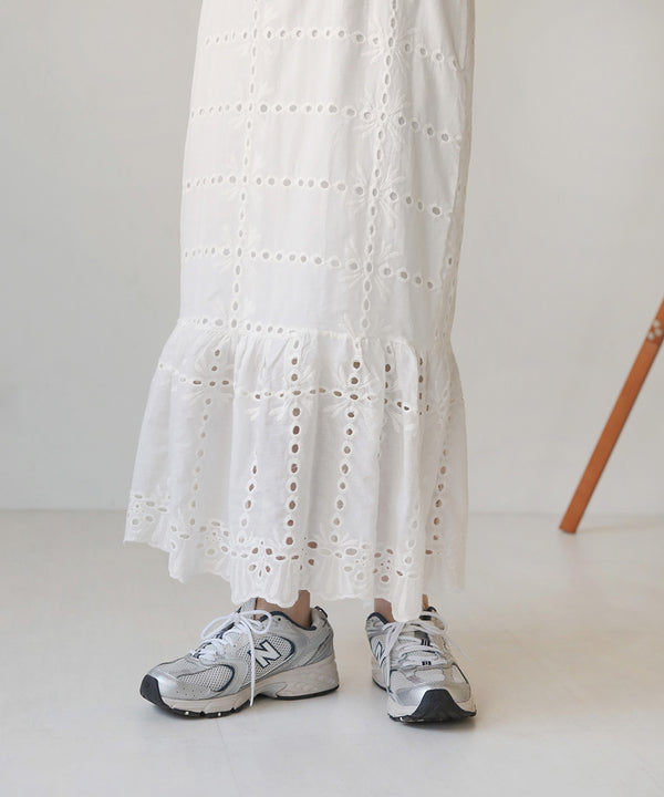 COTTON LACE MERMAID ONEPIECE