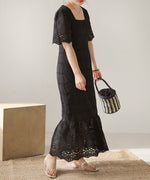 COTTON LACE MERMAID ONEPIECE