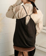 BACK DESIGN CAMISOLE ONEPIECE