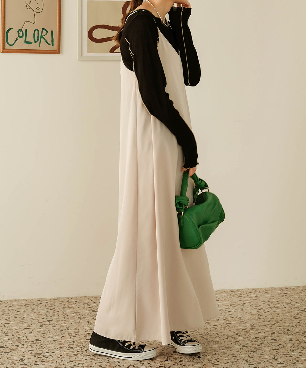 BACK DESIGN CAMISOLE ONEPIECE
