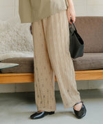 BRUSHED LACE PANTS