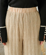 BRUSHED LACE PANTS