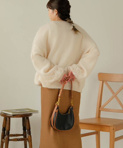 COLOR OVERSIZE KNIT