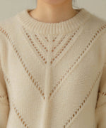 COLOR OVERSIZE KNIT