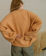 COLOR OVERSIZE KNIT
