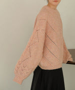 COLOR OVERSIZE KNIT