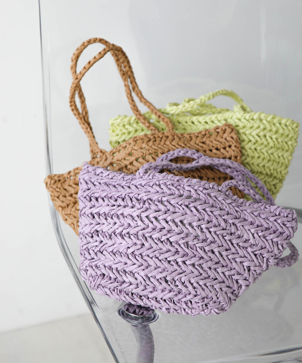 PAPER YARN MINI TOTE BAG