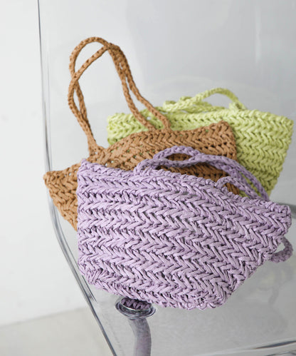 PAPER YARN MINI TOTE BAG