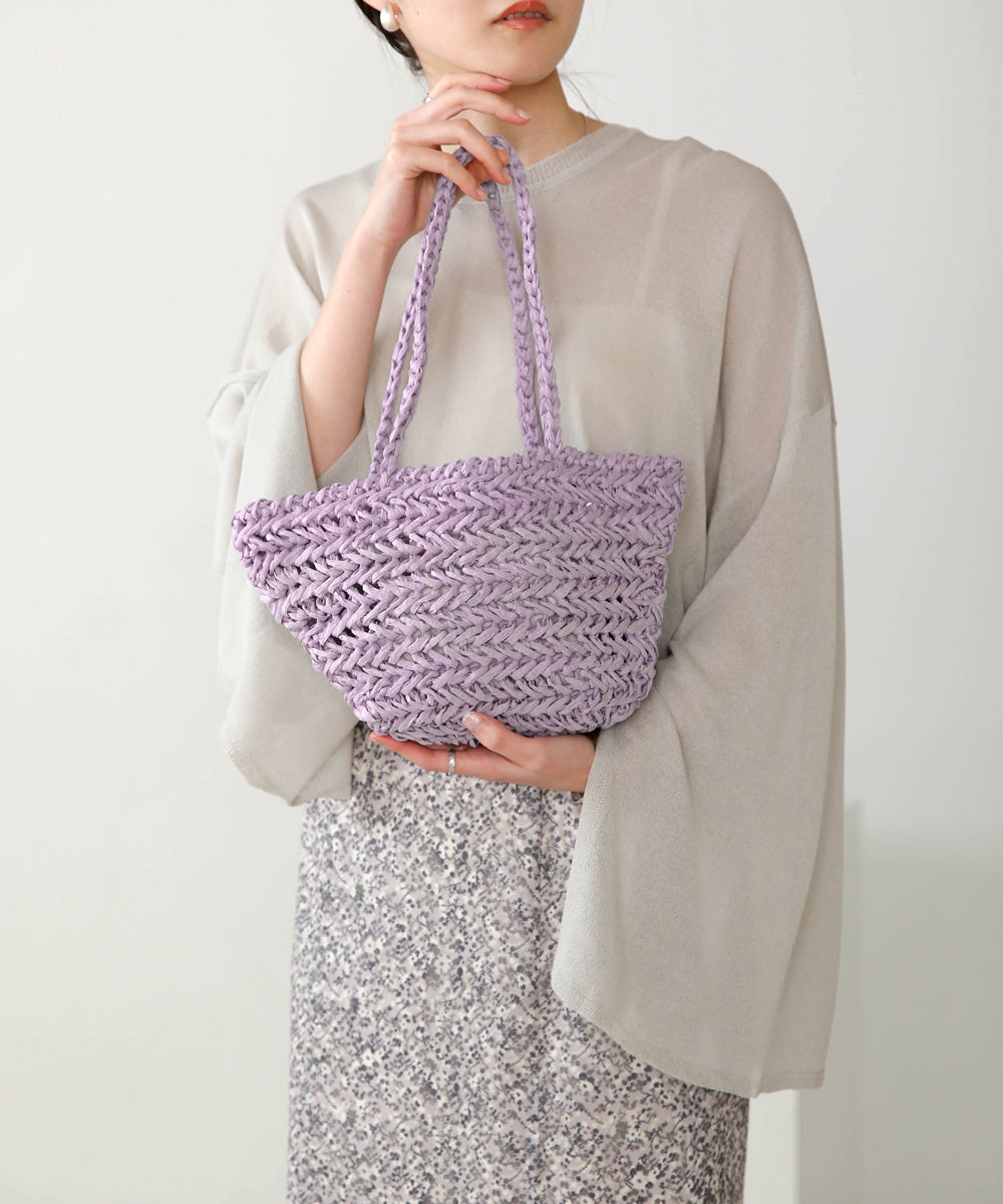 PAPER YARN MINI TOTE BAG