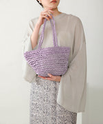 PAPER YARN MINI TOTE BAG