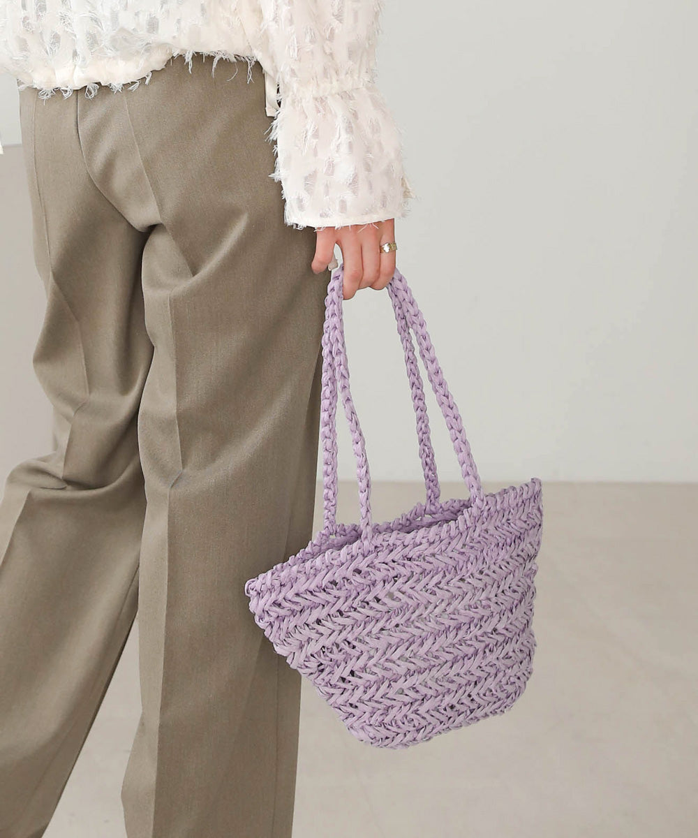 PAPER YARN MINI TOTE BAG