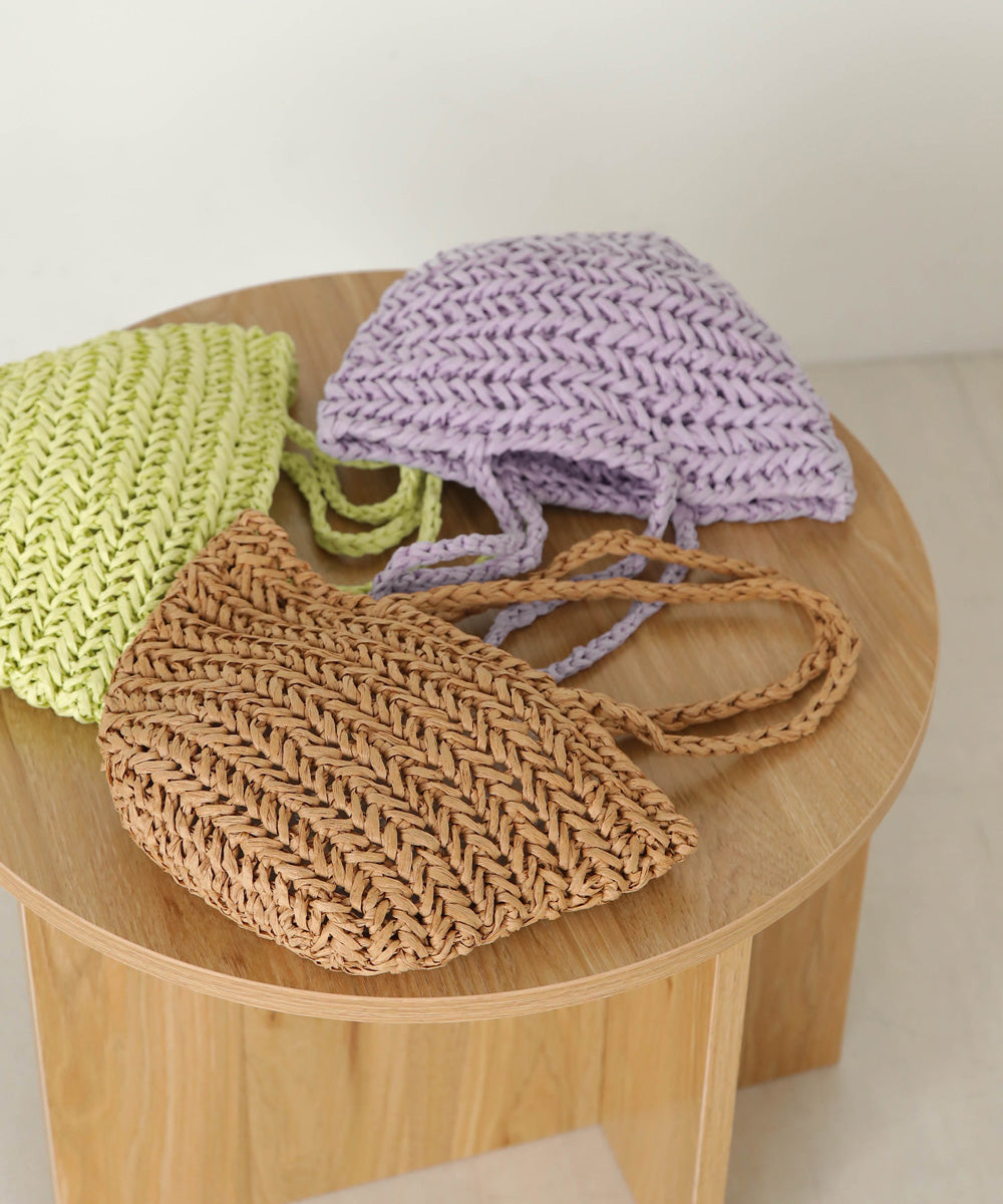 PAPER YARN MINI TOTE BAG