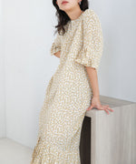 ASYMMETRIC HEM PLEATED ONEPIECE