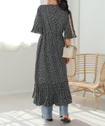 ASYMMETRIC HEM PLEATED ONEPIECE