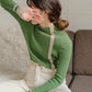 LINE KNIT PULLOVER