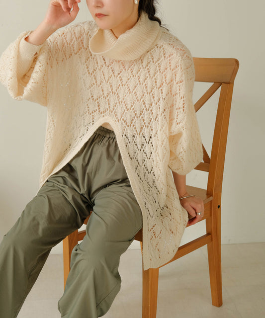 2WAY 马海毛针织