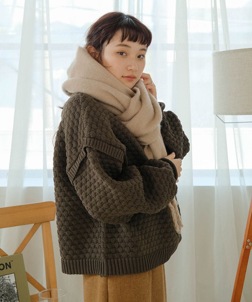 SHAGGY LIKE VOLUME SCARF