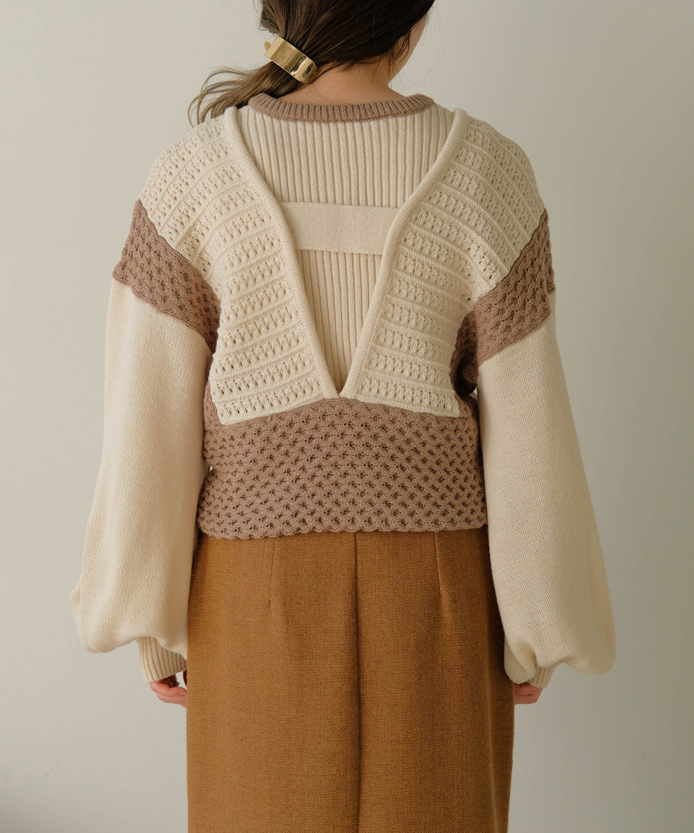 LAYERED SET KNIT TOPS