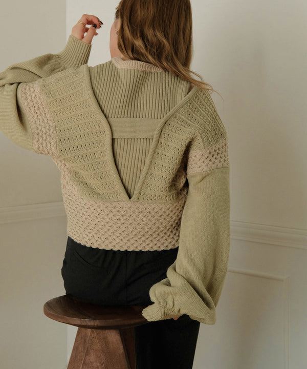 LAYERED SET KNIT TOPS