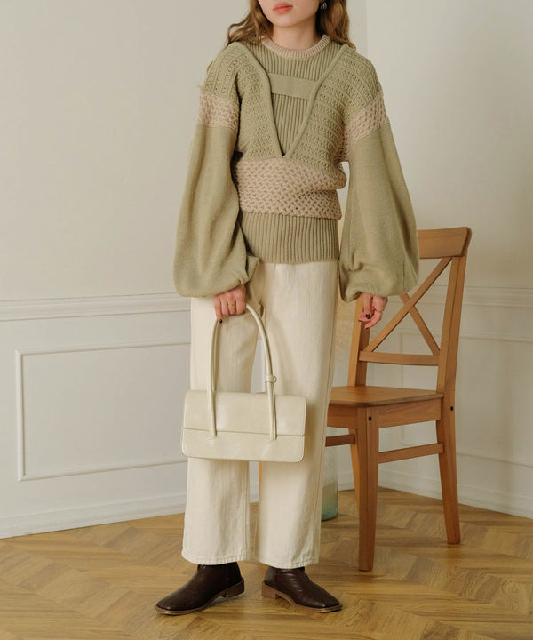 LAYERED SET KNIT TOPS
