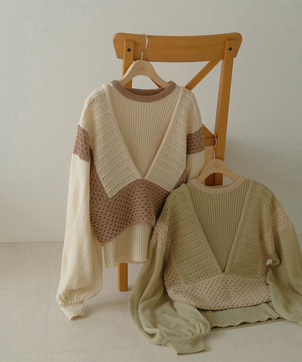 LAYERED SET KNIT TOPS