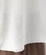 袖子开衩针织上衣