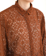 BLOCK RACE LOOSE SHIRT