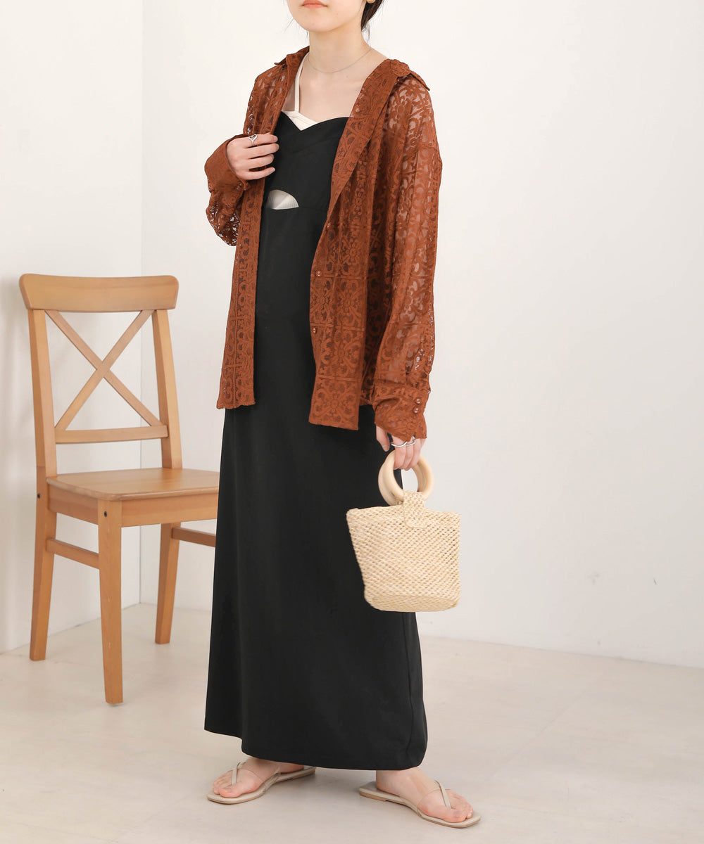 BLOCK RACE LOOSE SHIRT