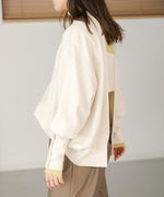 BACK OPEN SWEAT TOP