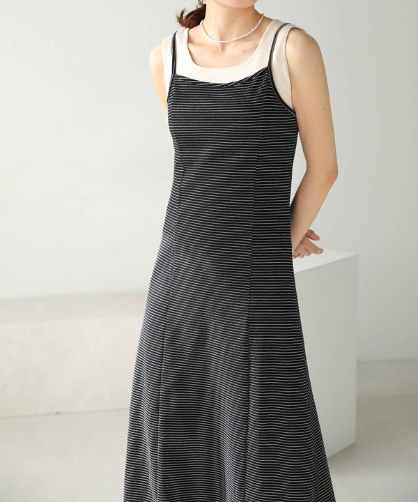 CARDIGAN SET RIB ONEPIECE