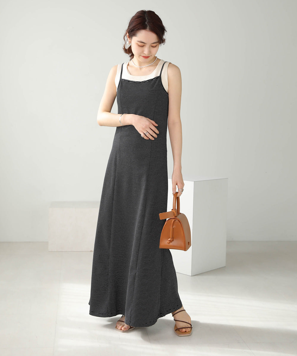 CARDIGAN SET RIB ONEPIECE