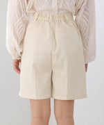 LINEN-LIKE TWEED SHORTS