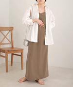 LAYERED STRIPES CAPE SHIRT