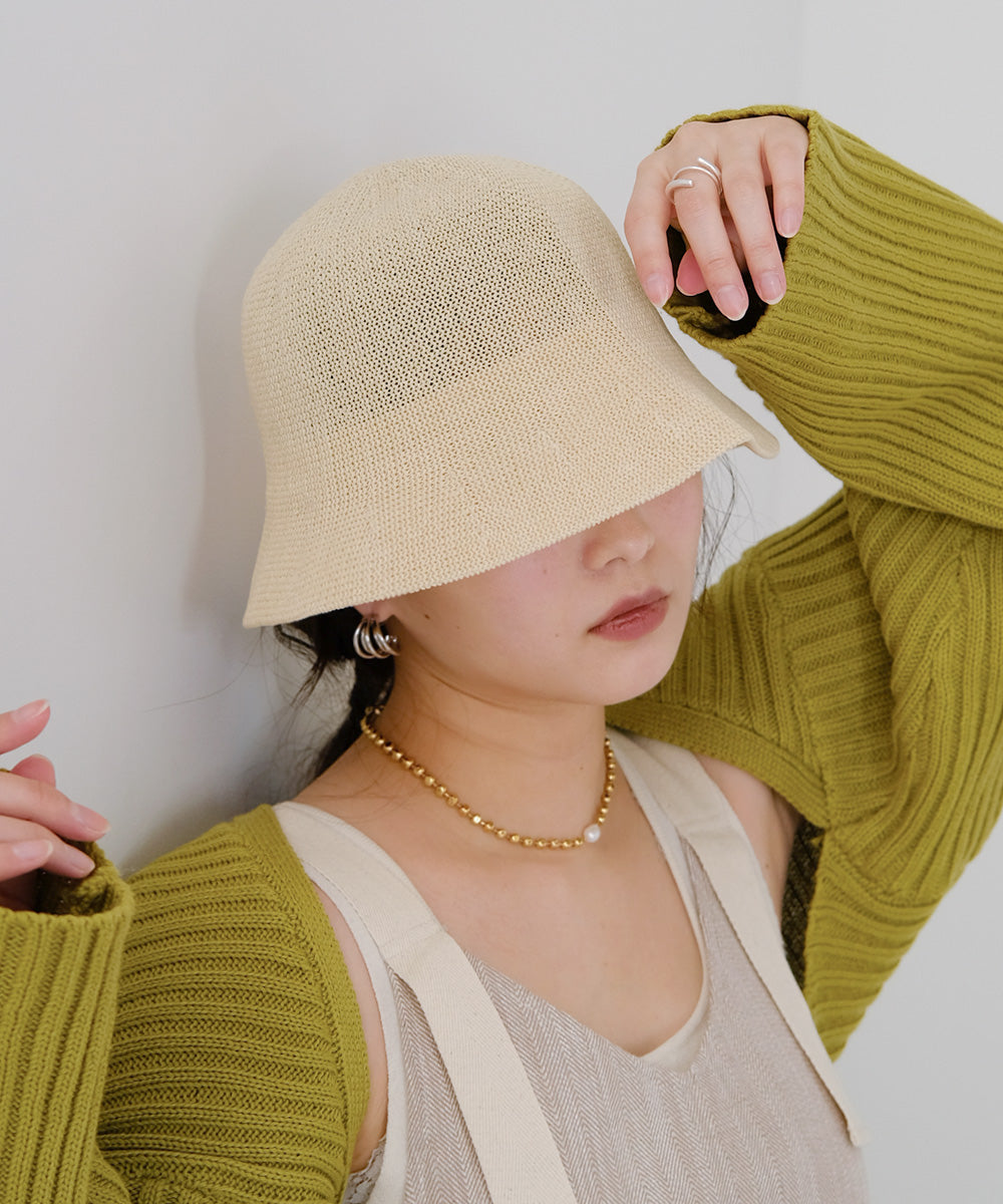 亚麻触感渔夫帽