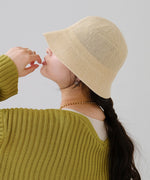 亚麻触感渔夫帽