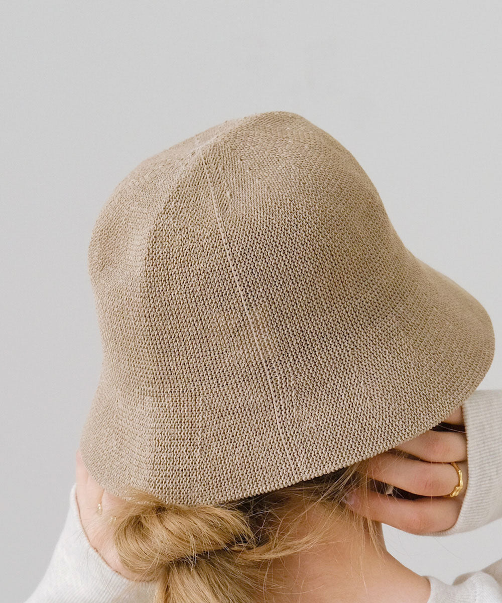 亚麻触感渔夫帽