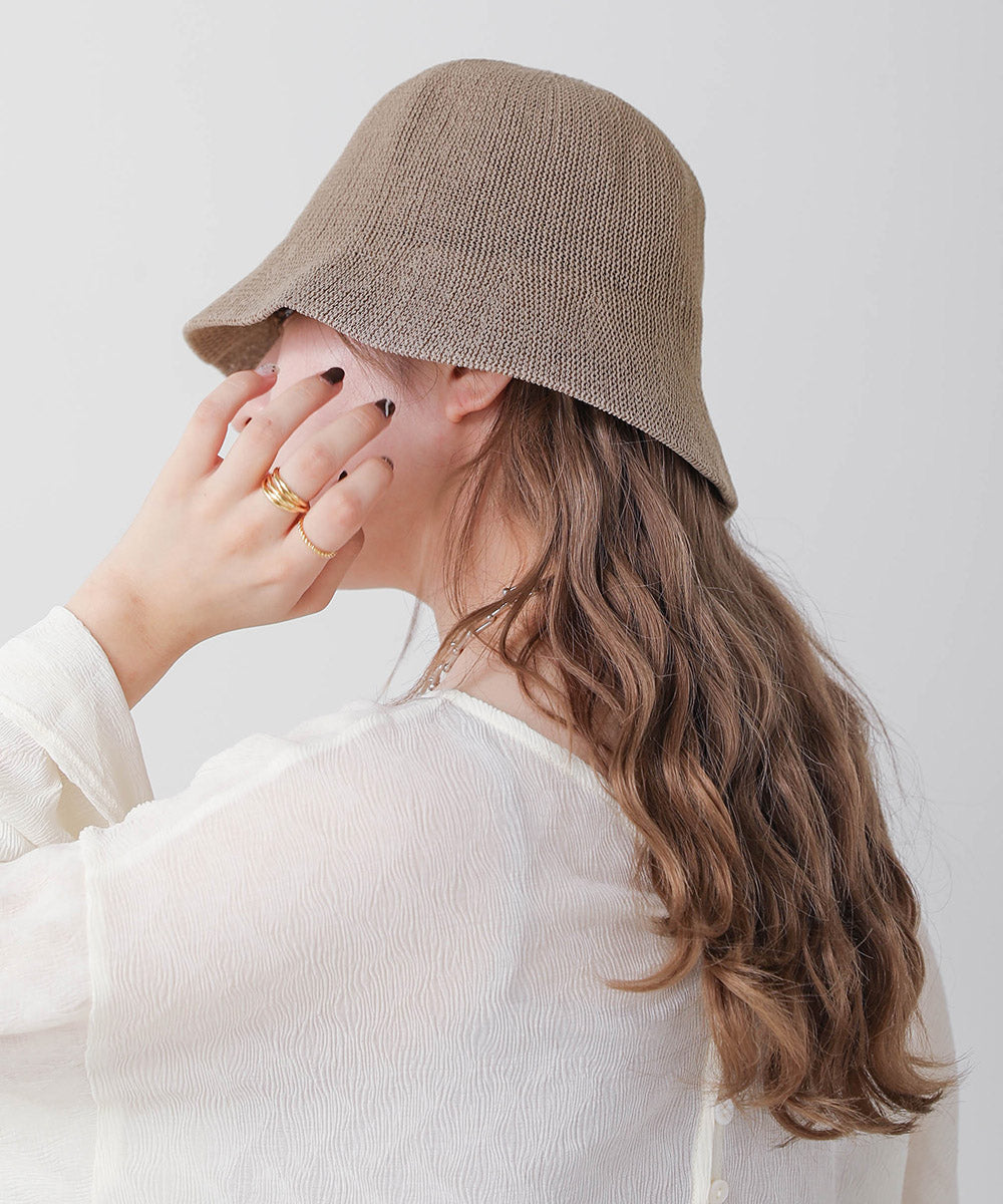 亚麻触感渔夫帽