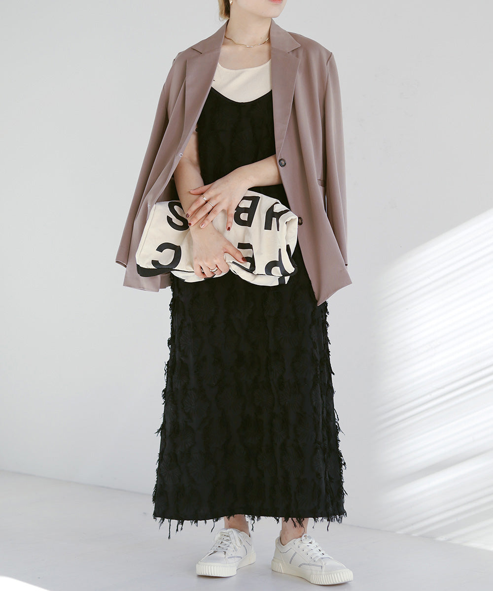 SHAGGY JACQUARD ONEPIECE