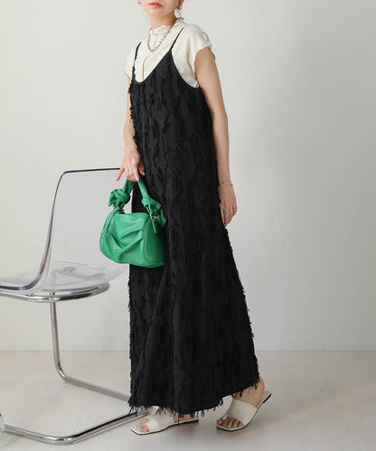 SHAGGY JACQUARD ONEPIECE
