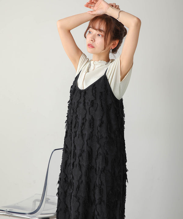 SHAGGY JACQUARD ONEPIECE
